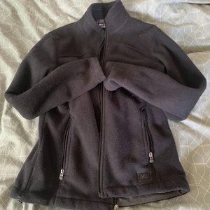 Black REI fleece jacket